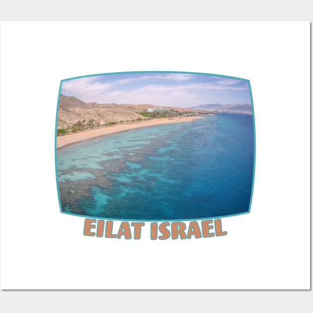 Israel, Eilat. Coral Beach Wall Art by UltraQuirky